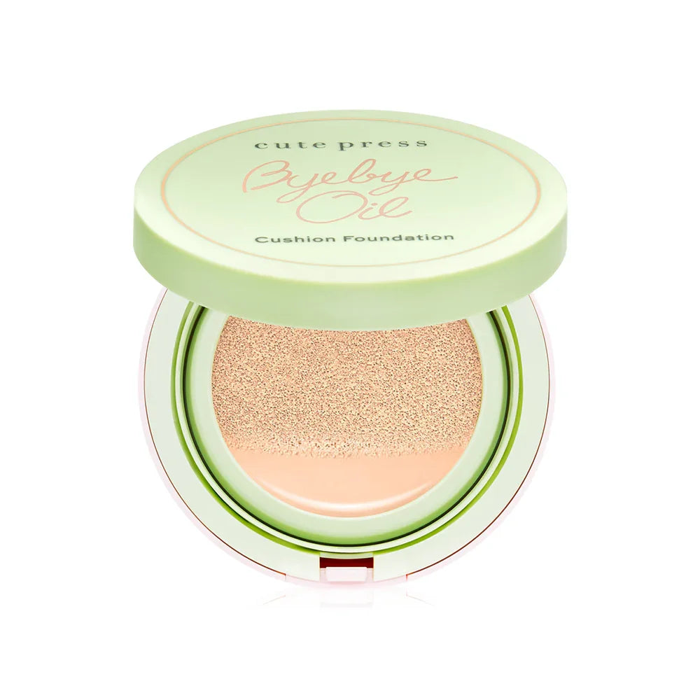 Cute Press Bye Bye Oil Cushion Foundation SPF50+ PA+++ 10ml - #N60 Medium