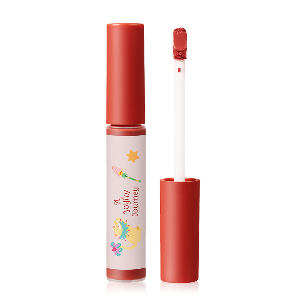 Cute Press A Joyful Journey Soft Stain Liquid Lip 7g - #01 Lucky Scarlet