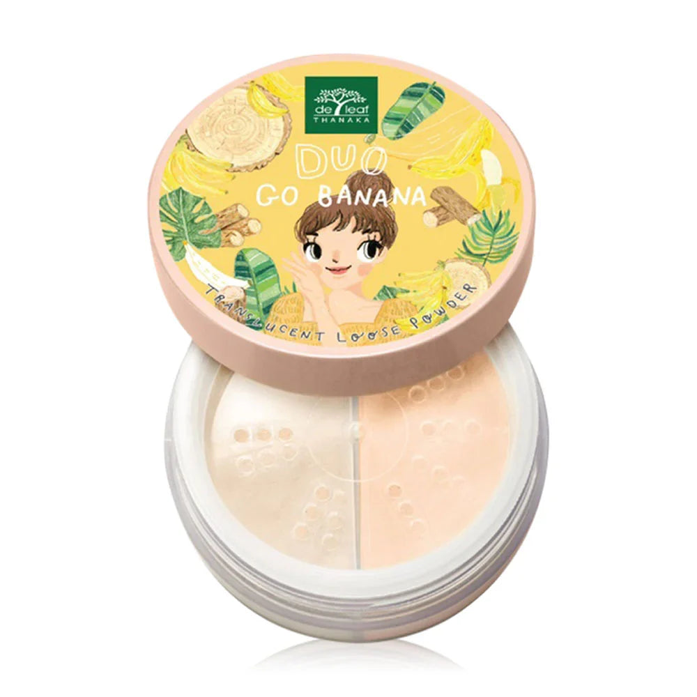De Leaf Thanaka Duo Translucent Loose Powder 15g