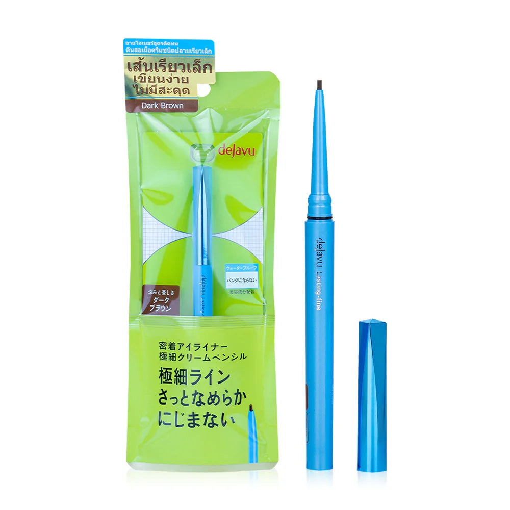 Dejavu Lasting-Fine E Ultra-thin Cream Pencil 0.074g - #2 Dark Brown
