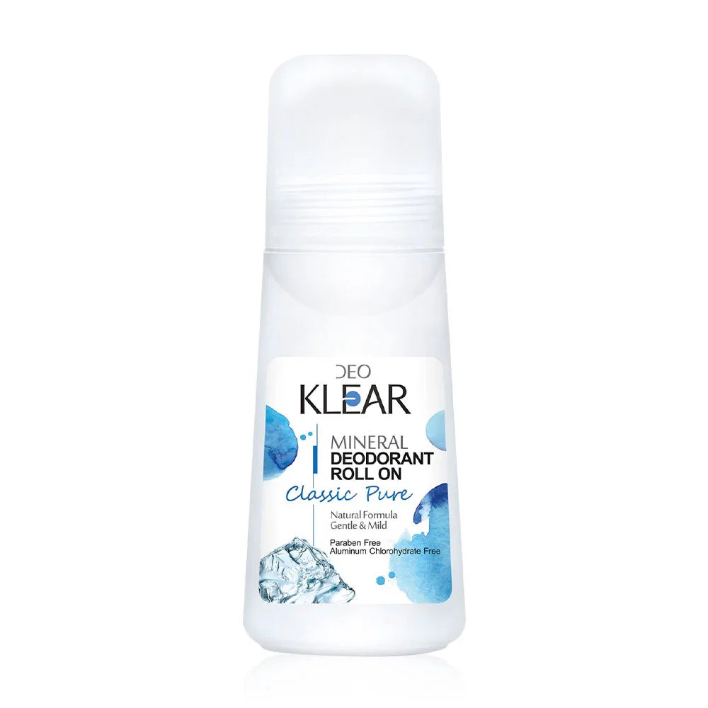 DEOKLEAR Classic Pure Mineral Deodorant Roll-On 65ml