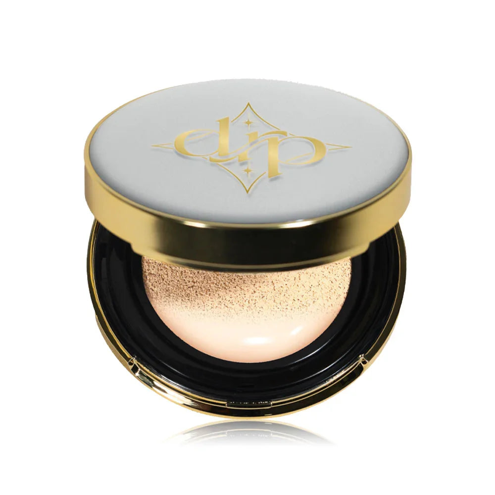 derra Glowy And Glassy Skin Cushion SPF25 PA+++ 10g - #00 Ivory