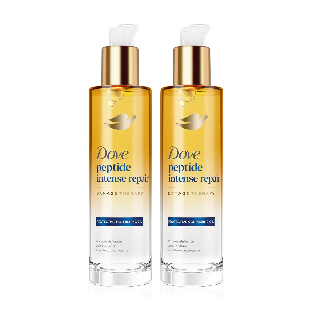 Dove Peptide Intense Repair Protective Nourishing Oil 95ml x 2pcs