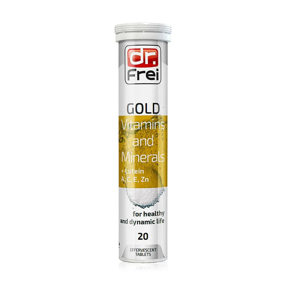 Dr.Frei Gold Vitamin And Minerals + Lutein 20 Tablets