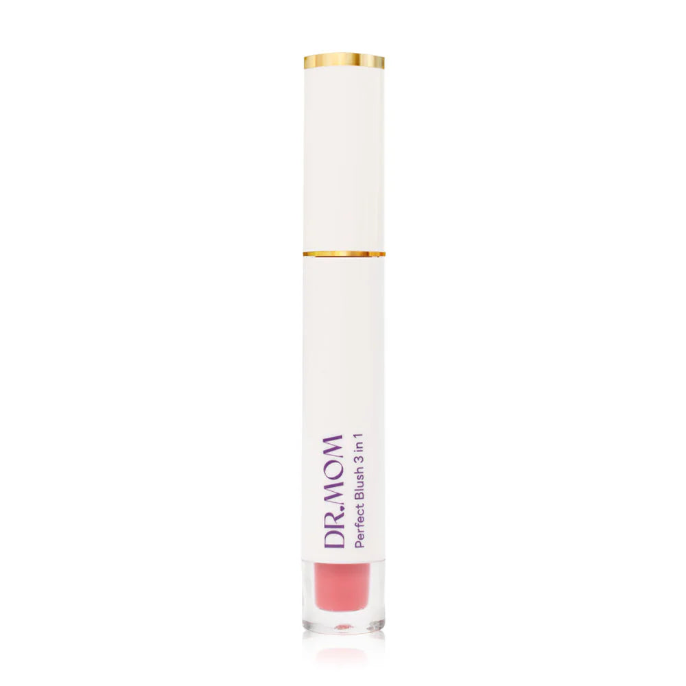DR.MOM Lip Matte Perfect Blush 3 in 1 3ml - #02 Cherry Velvet