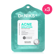 Dr.NIKS Acne Solution Microbiome-Mixed Mask 27ml x 3pcs