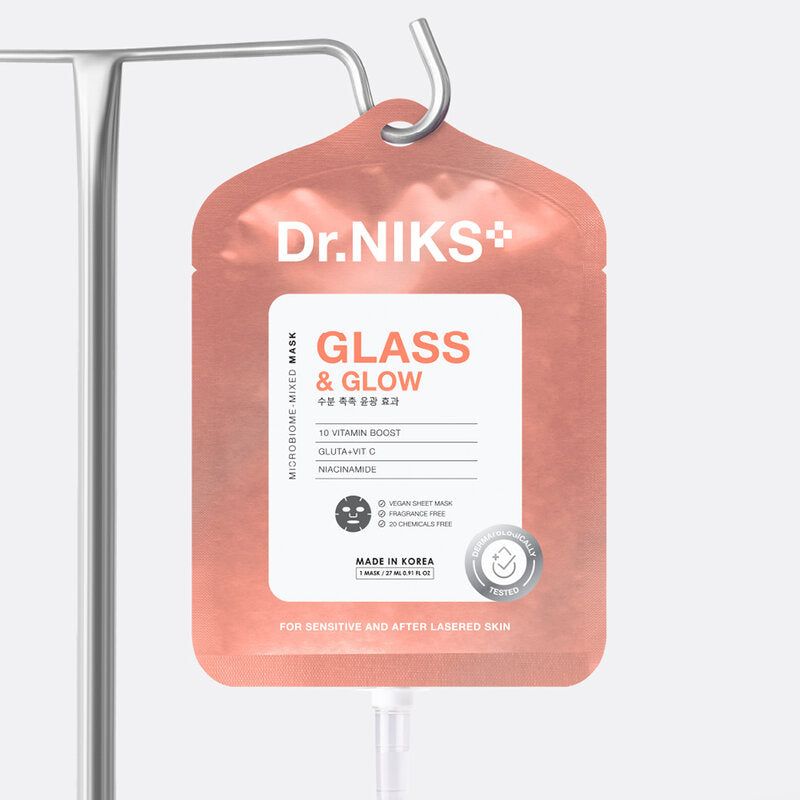 Dr.Niks Glass & Glow Microbiome-Mixed Mask 27ml