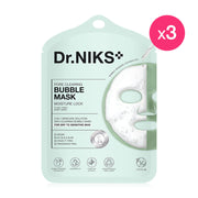 Dr.NIKS Pore Clearing Bubble Mask Moisture Lock [25ml x 3pcs]