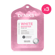 Dr.NIKS White Booster Microbiome-Mixed Mask 27ml x 3pcs