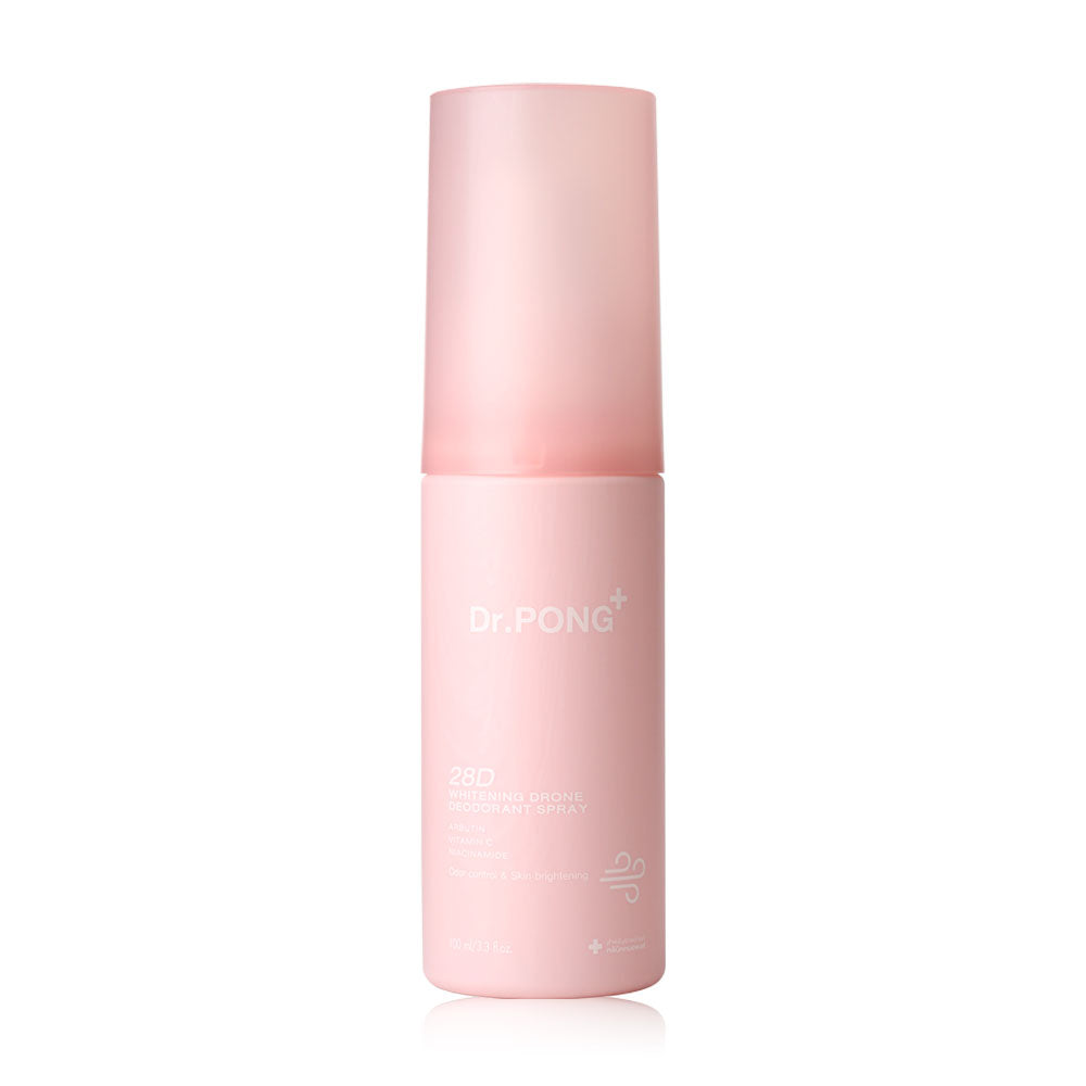 Dr.PONG Deodorant Spray - 28D Whitening Formula, Odorless & Quick-Dry