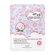 Esfolio Pure Skin Hyaluronic Acid With Peach Essence Mask Sheet 25ml