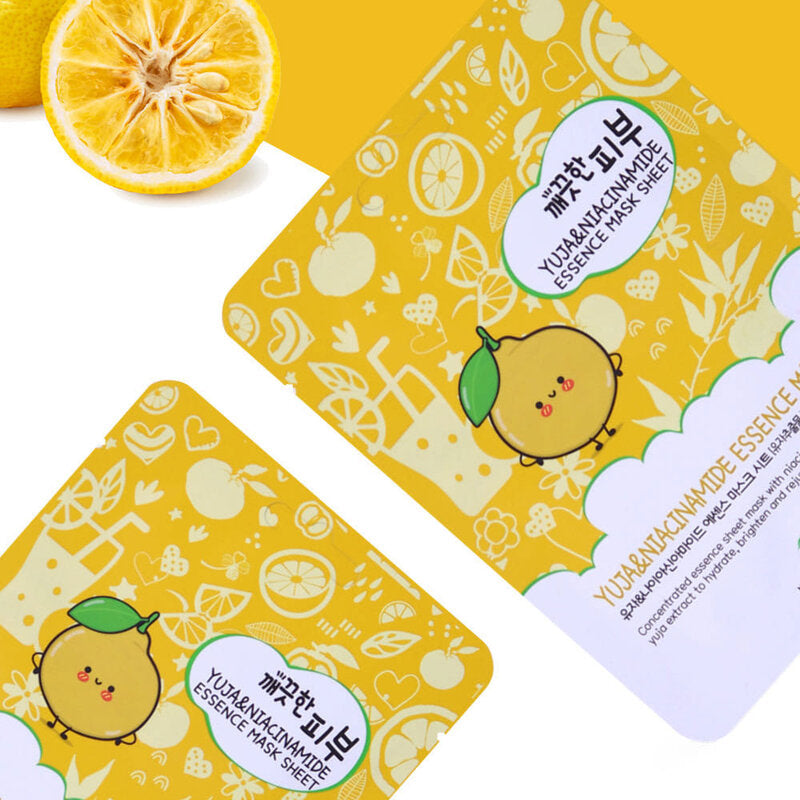 Esfolio Pure Skin Yuja & Niacinamide Essence Mask Sheet 25ml