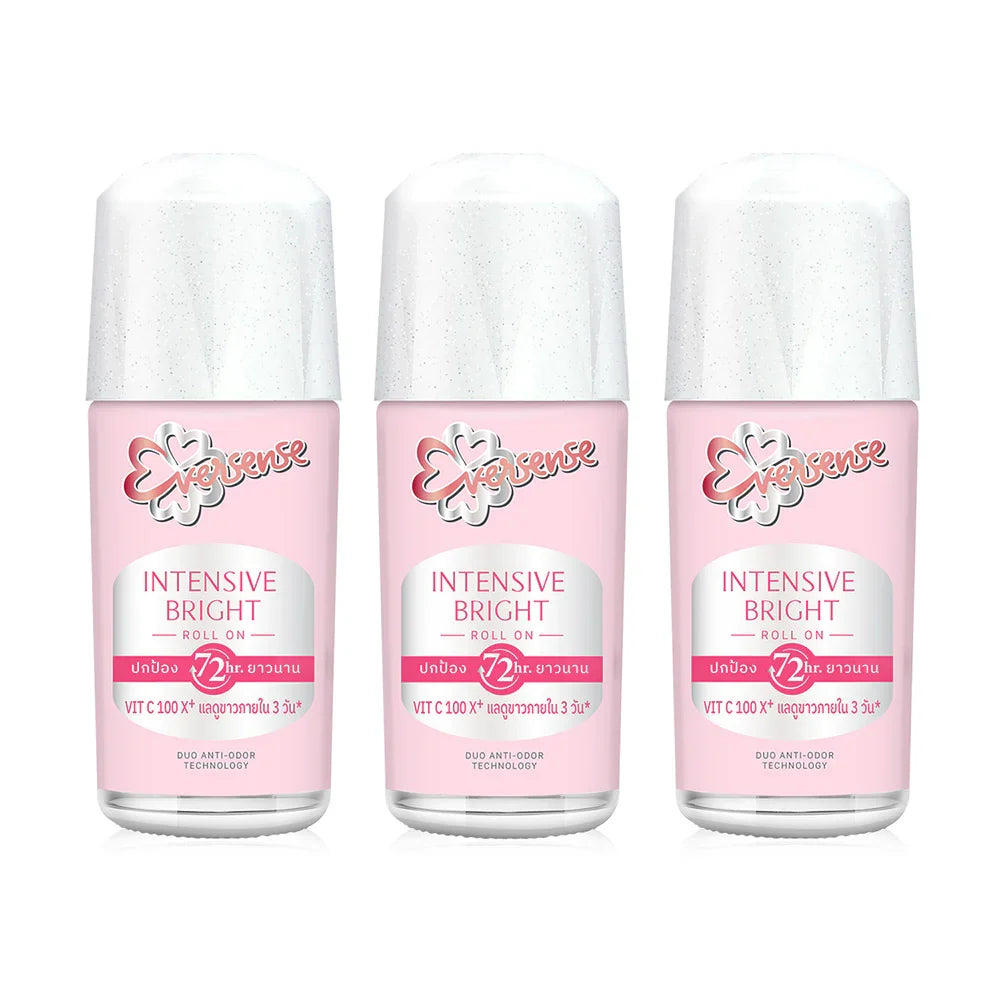 Eversense Intensive Bright Roll On 40ml x 3pcs