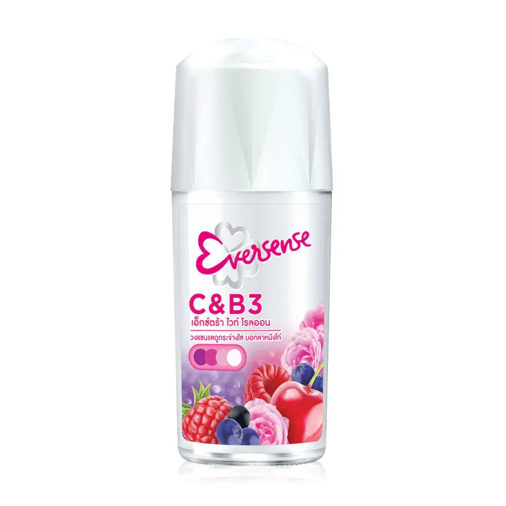 Eversense Super Fruit Roll On Extra White Mixed Berry 45ml