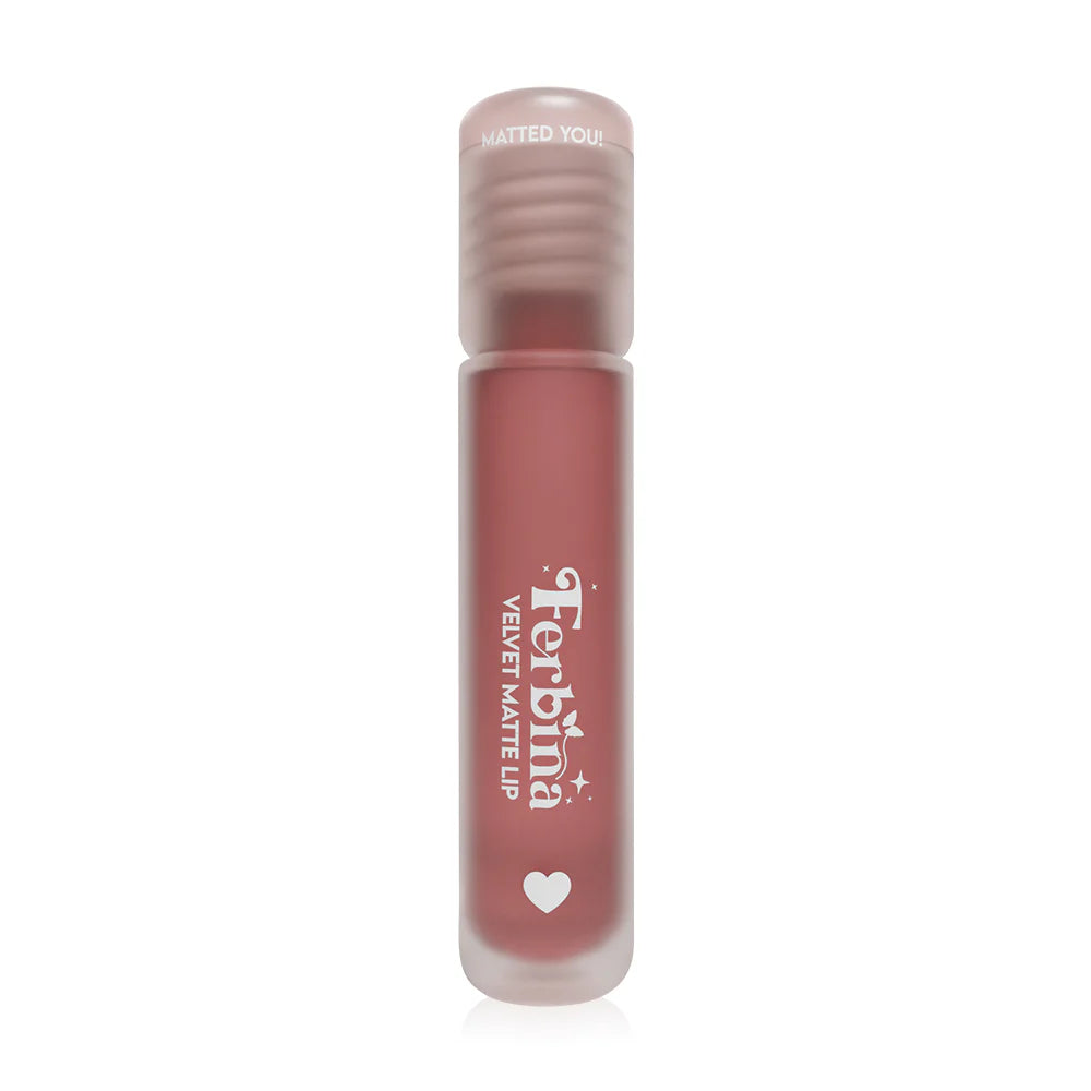 FERBINA Velvet Matte Lip 4g - #01 Cotton Rainbow