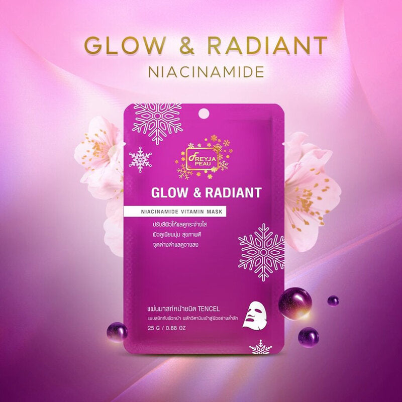 Freyja Peau Glow & Radiant Niacinamide Vitamin Mask 25g