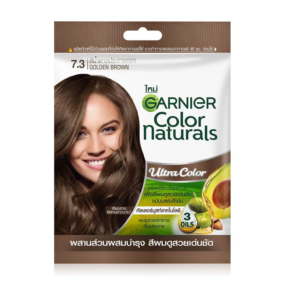Garnier Color Naturals Ultra Color - #7.3 Golden Brown