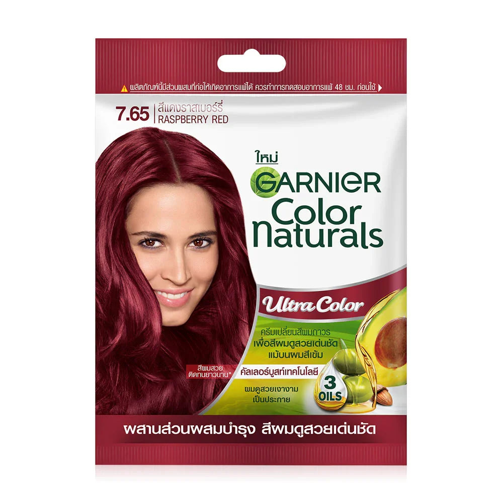 Garnier Color Naturals Ultra Color - #7.65 Raspberry Red Raspberry
