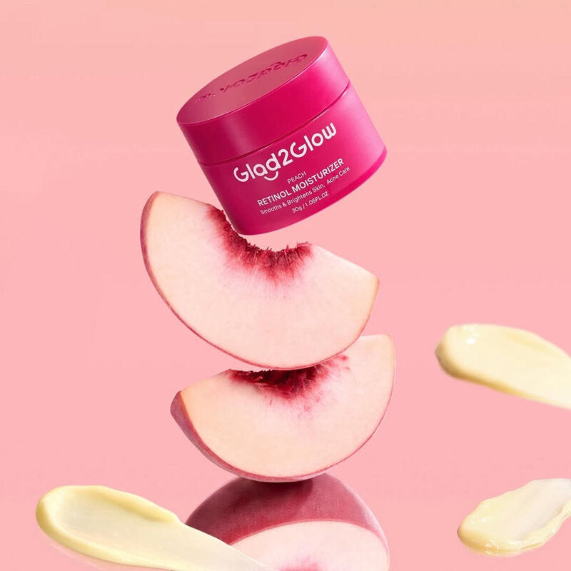 Glad2Glow Peach Retinol Moisturizer 30g