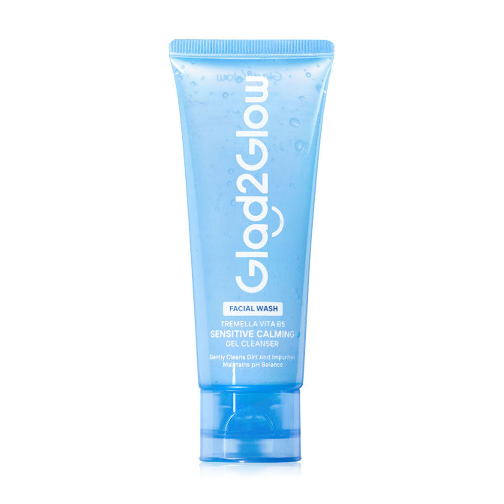 Glad2Glow Gel Cleanser - Tremella & Vitamin B5 for Sensitive Skin
