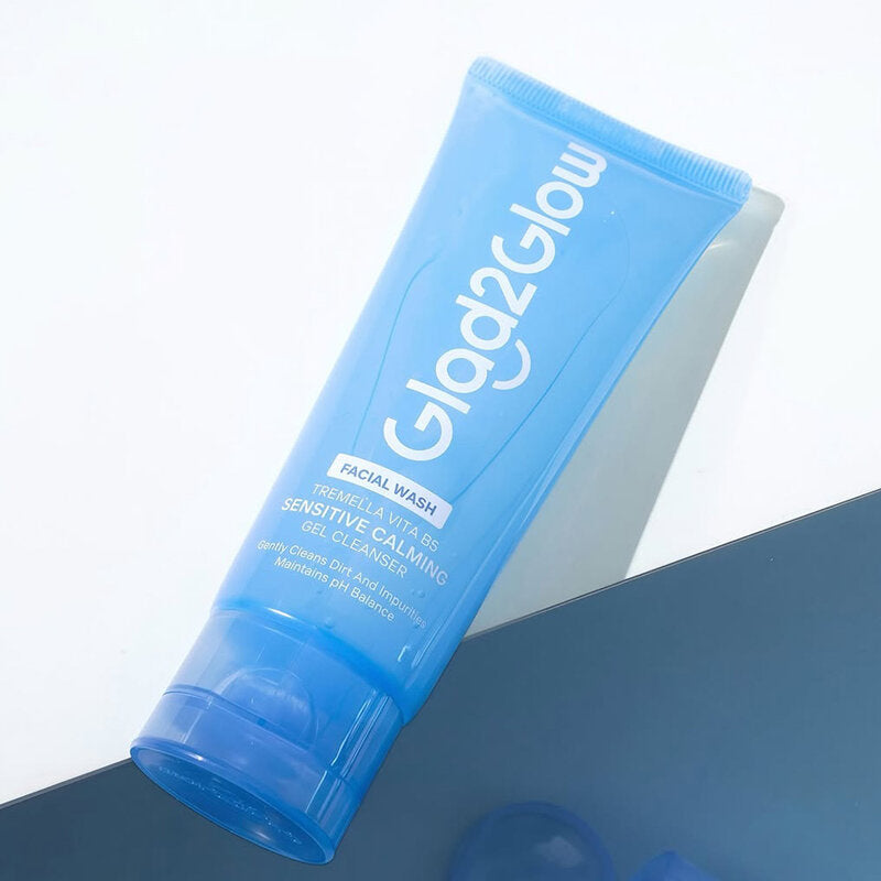 Glad2Glow Gel Cleanser - Tremella & Vitamin B5 for Sensitive Skin