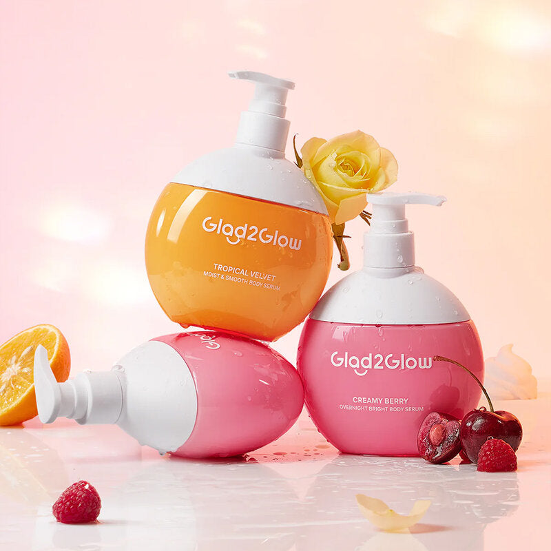 Glad2Glow Body Serum - Tropical Velvet Formula