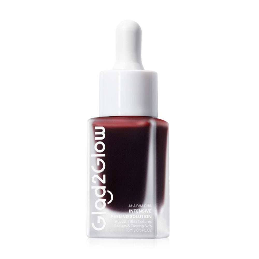 Glad2Glow Exfoliating Serum - AHA, BHA, PHA Formula