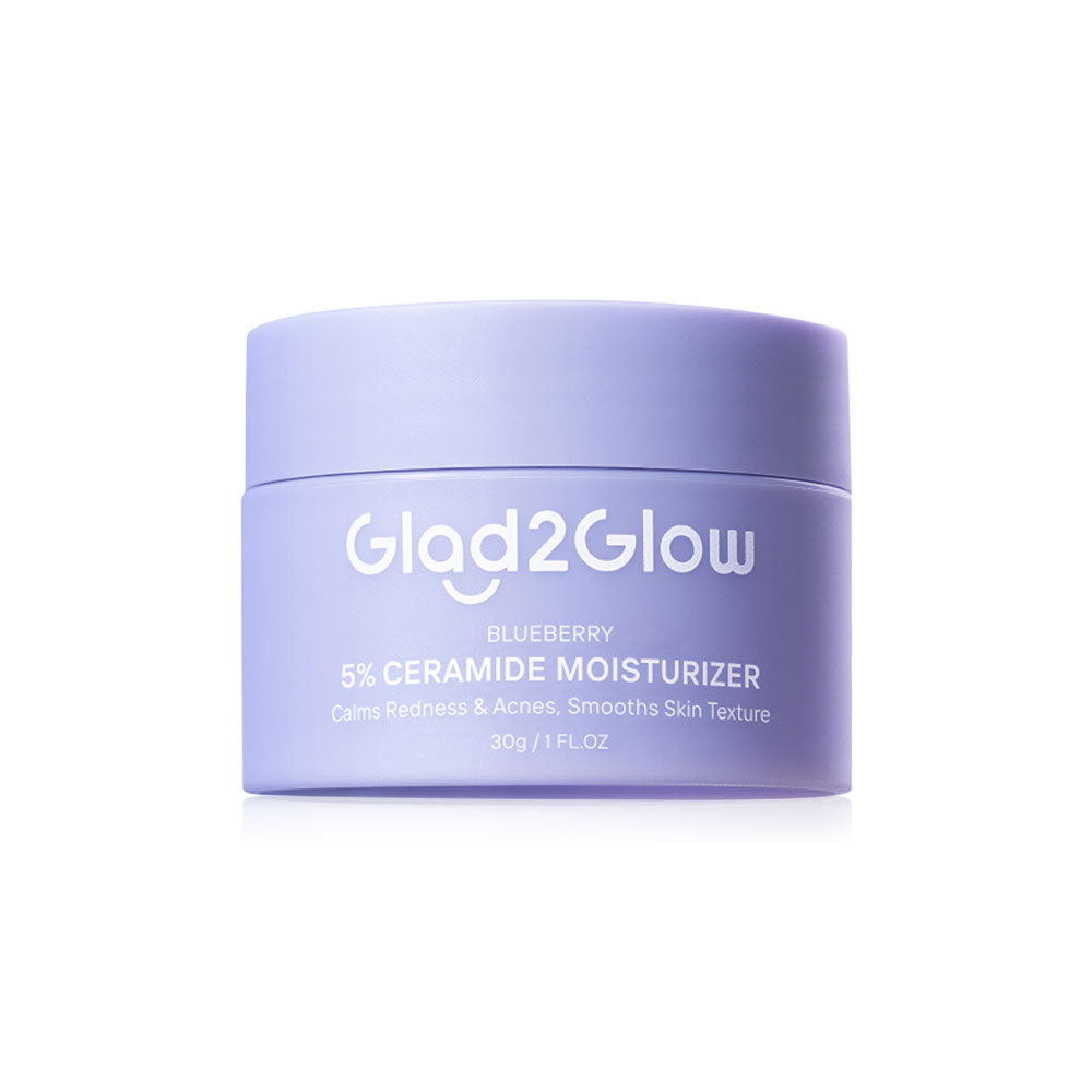 Glad2Glow Moisturizer - 5% Ceramide with Blueberry Extract