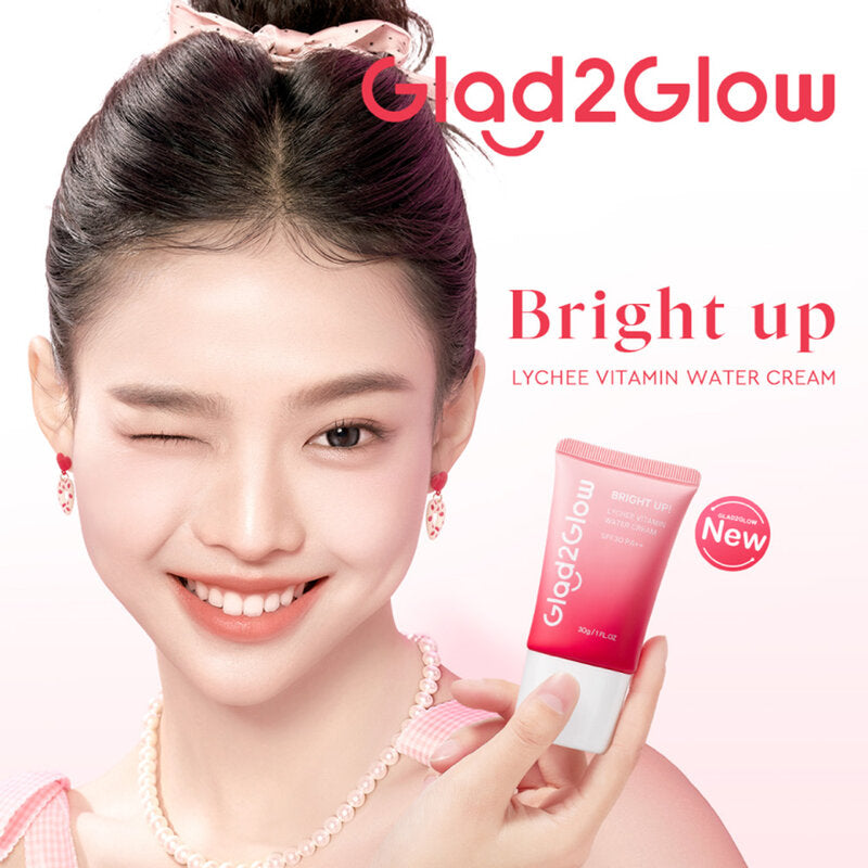Glad2Glow Moisturizer - Bright Up Lychee Vitamin Water SPF30 PA++