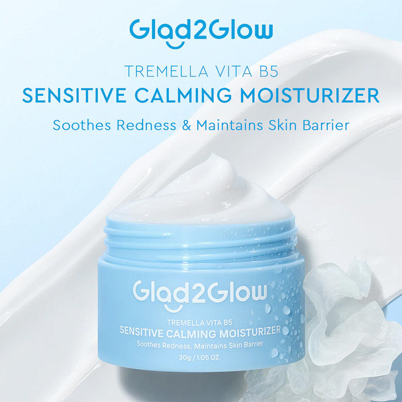 Glad2Glow Moisturizer - Tremella & Vitamin B5 for Sensitive Skin