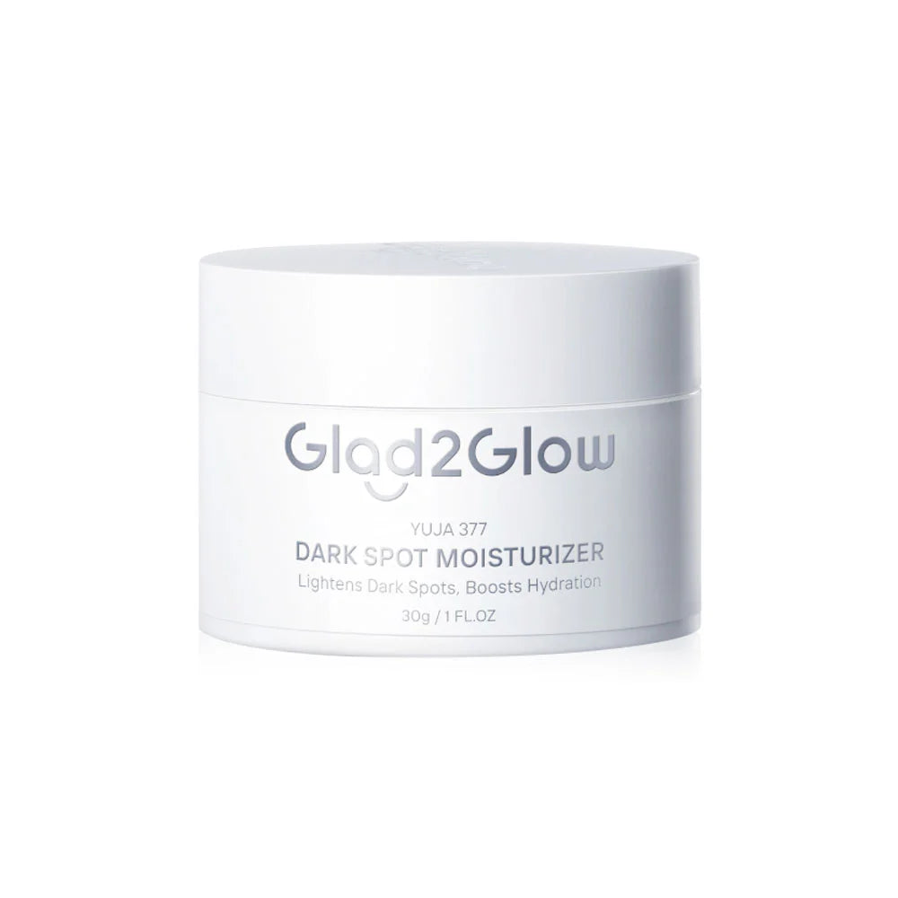 Glad2Glow Moisturizer - Yuja 377 for Dark Spots and Hydration