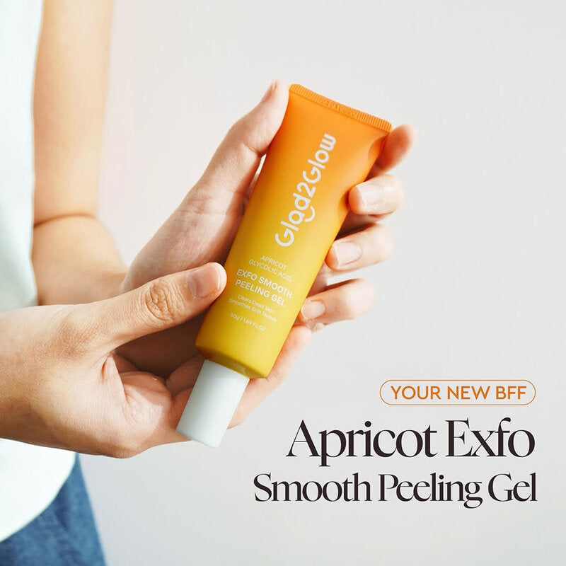 Glad2Glow Peeling Gel - Apricot Glycolic Acid Formula