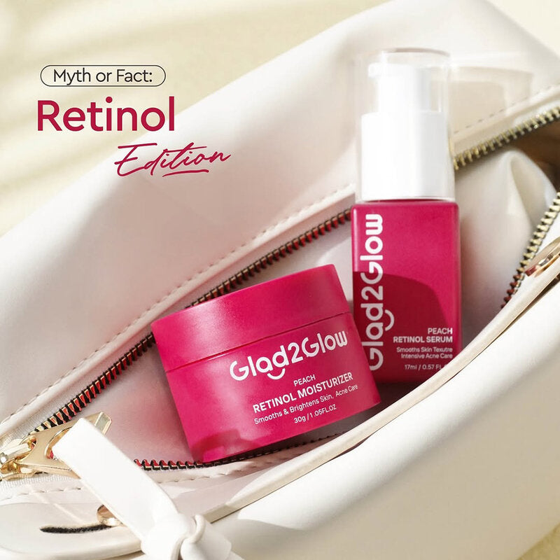 Glad2Glow Retinol Serum - Peach Formula 17ml