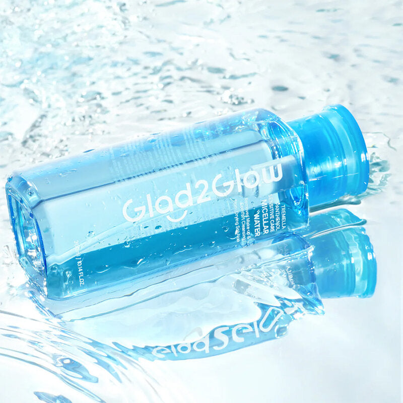 Glad2Glow Micellar Water - Tremella & Panthenol for Sensitive Skin