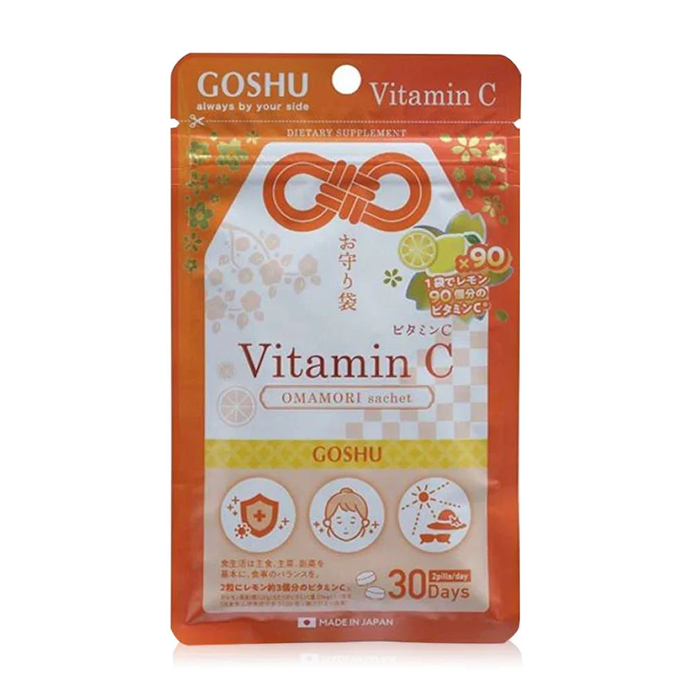 Goshu Omamori Vitamin C Dietary Supplement Product 60 Tablets