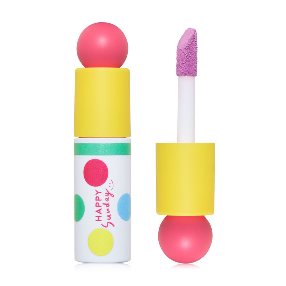 HAPPY SUNDAY Magic Color Blush 10g - #01 Purple Spell