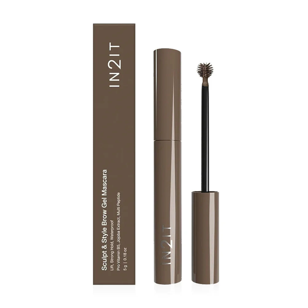 In2It Sculpt & Style Brow Gel Mascara 5g - #SBG02 Brown