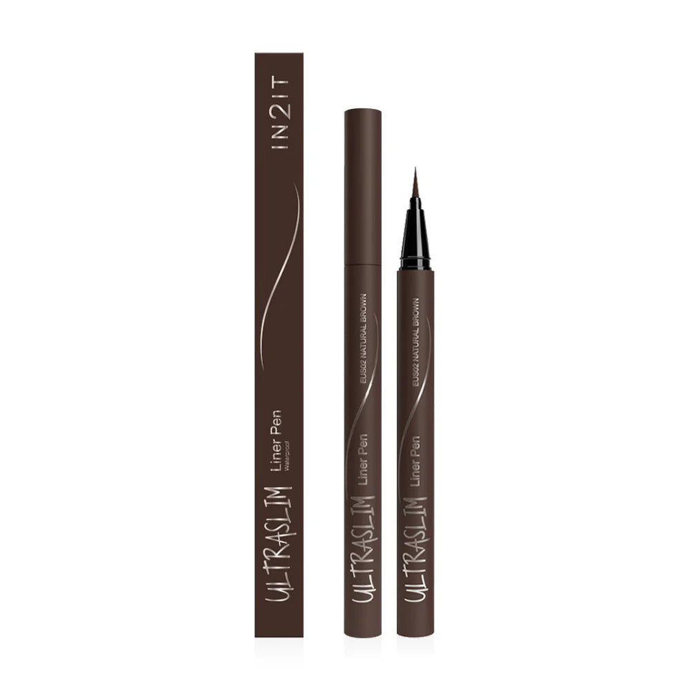 In2It Ultraslim Liner Pen 0.6g - #EUS02 Natural Brown