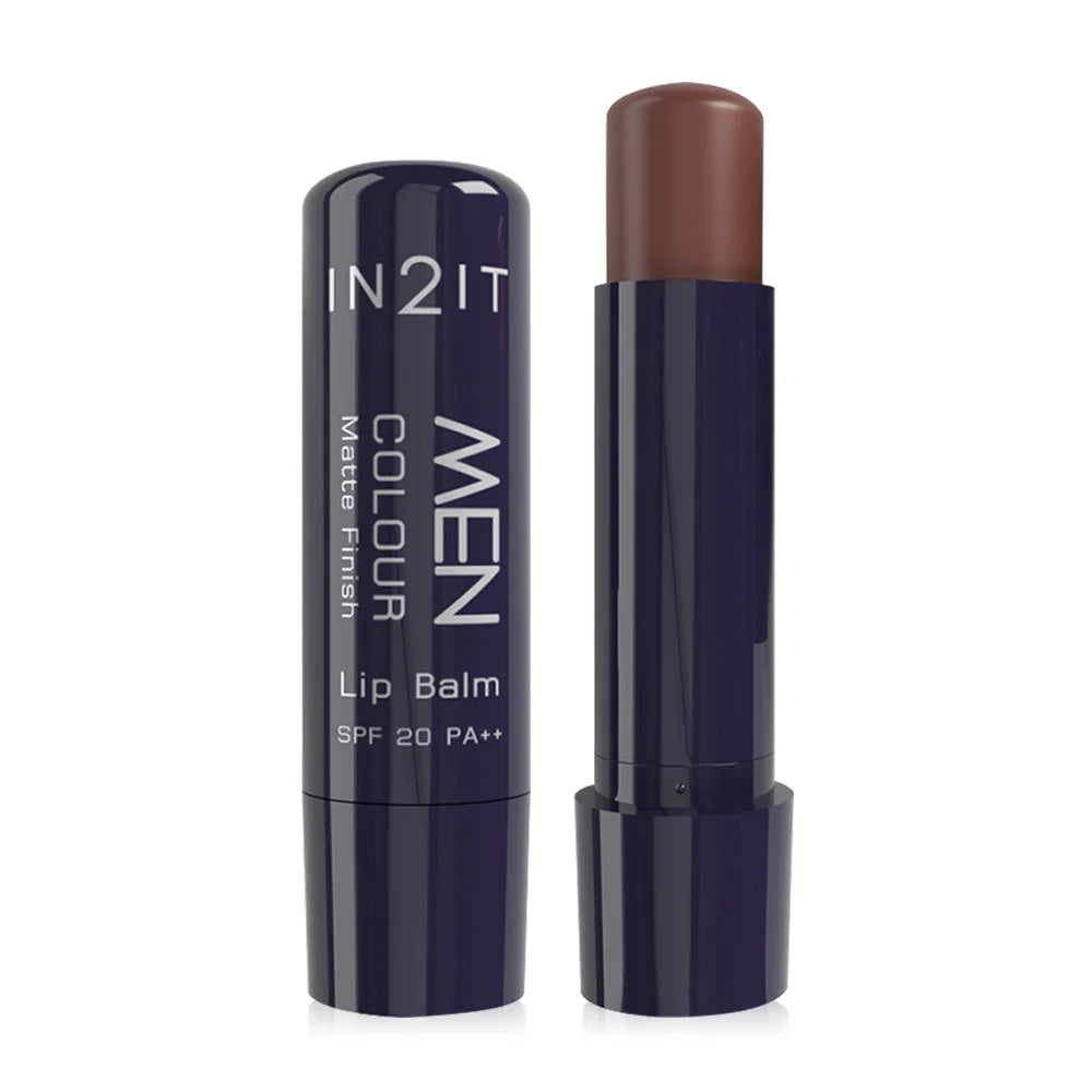 In2it Men Colour Matte Finish Lip Balm SPF20 PA++ 4.8g - #MCBM03