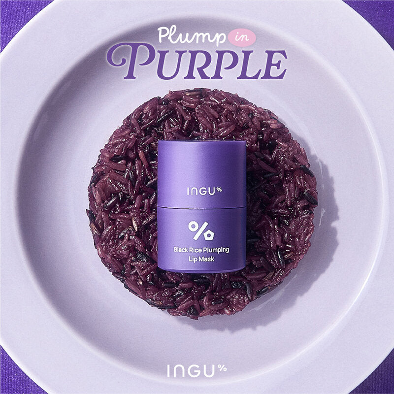 INGU Lip Mask - Black Rice Plumping Formula