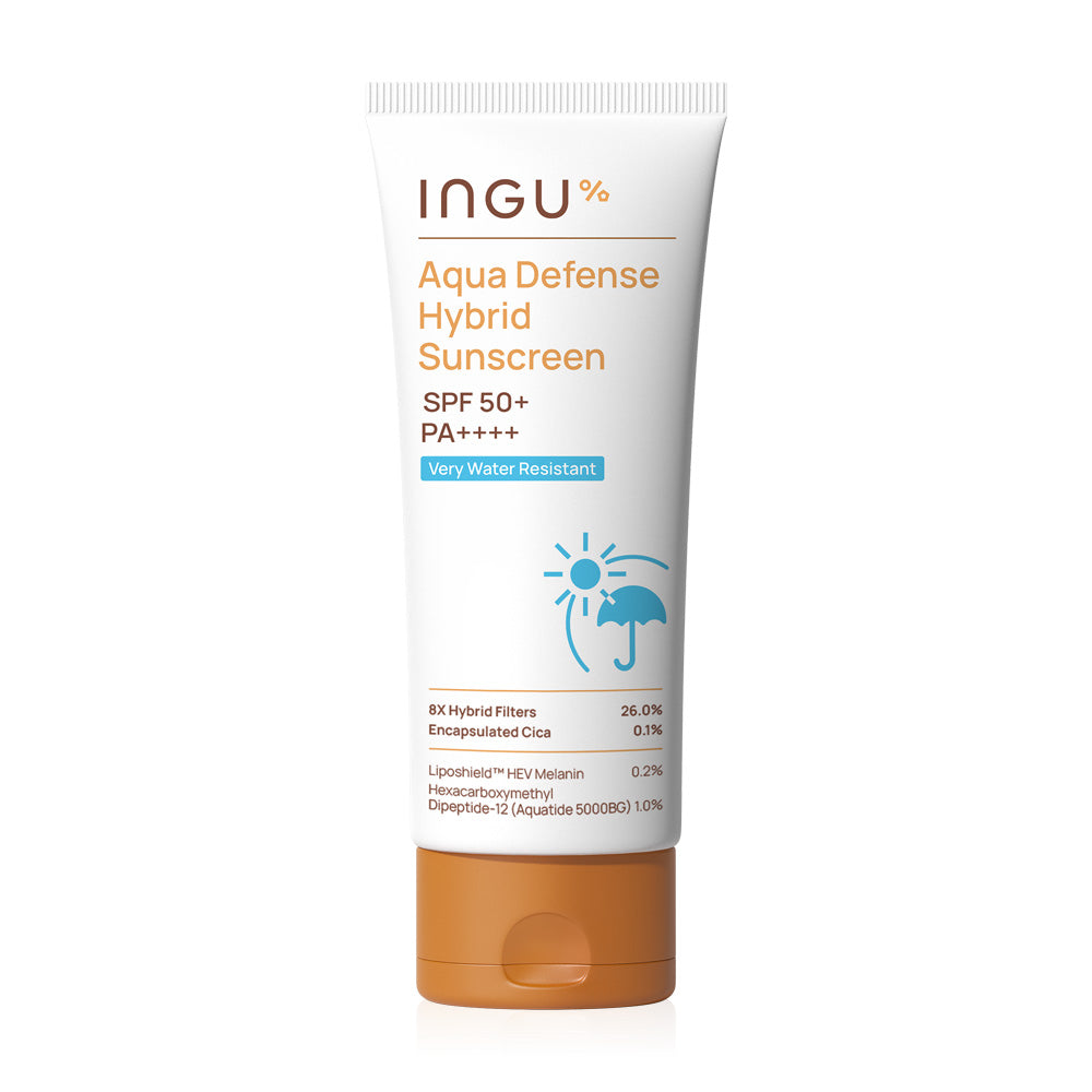 INGU Sunscreen - Aqua Defense SPF 50+ PA+ Waterproof Formula