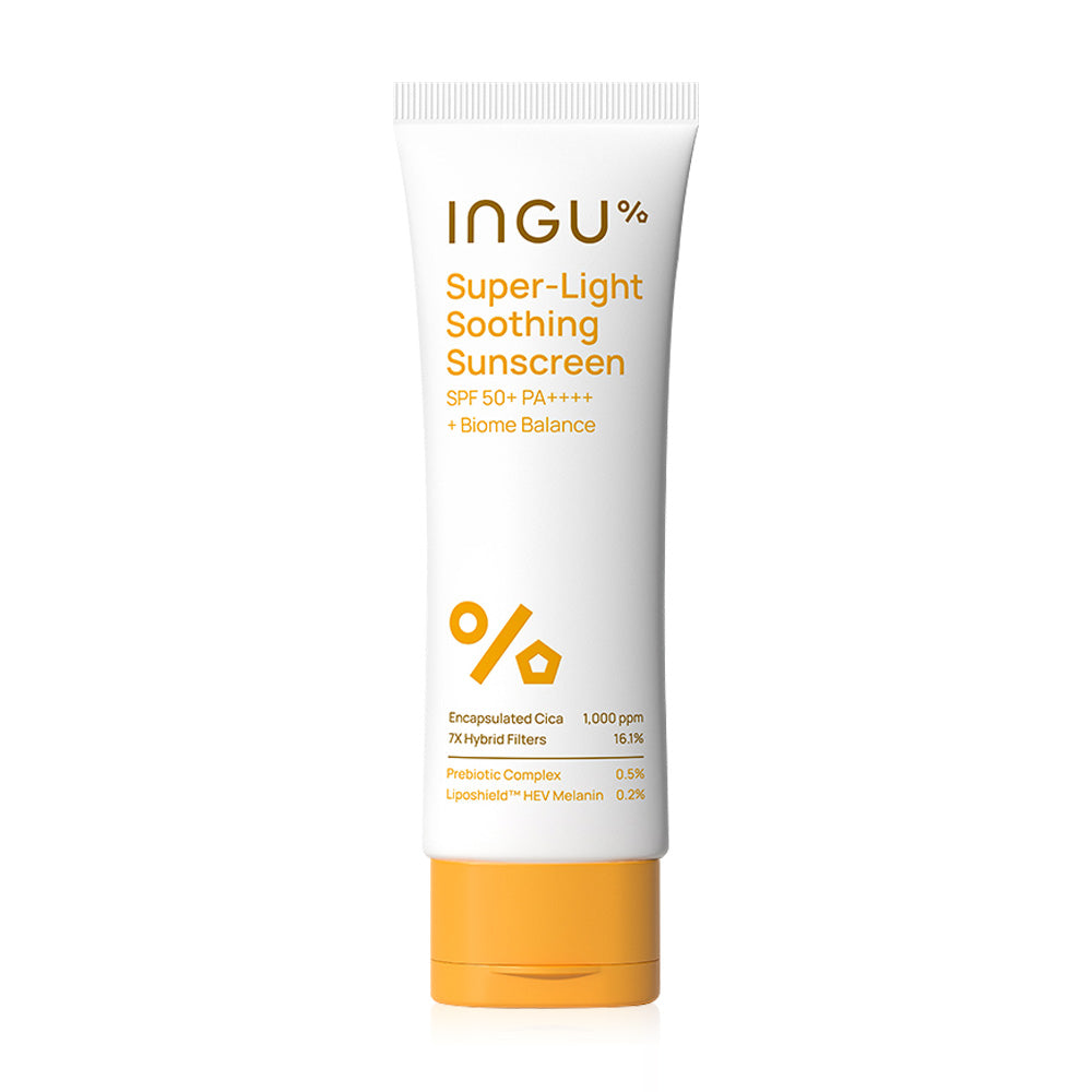 INGU Sunscreen - Super-Light Soothing SPF 50+ PA+