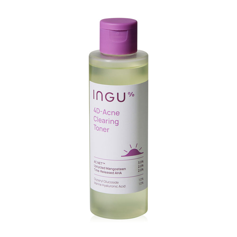 INGU Skin Toner - 4D Acne Clearing with Mangosteen Peel Extract
