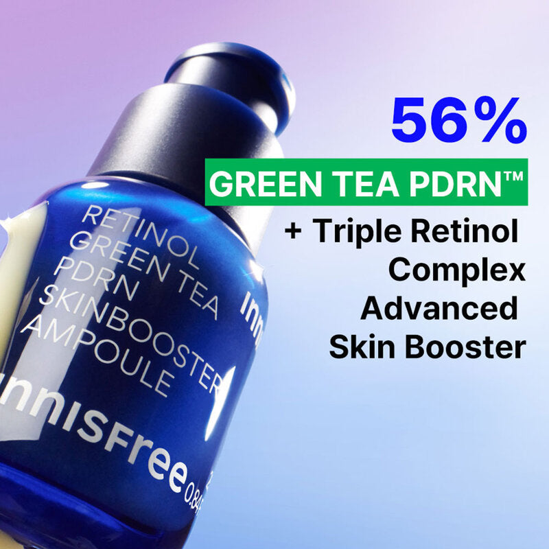 Innisfree Retinol Green Tea PDRN Ampoule 25ml