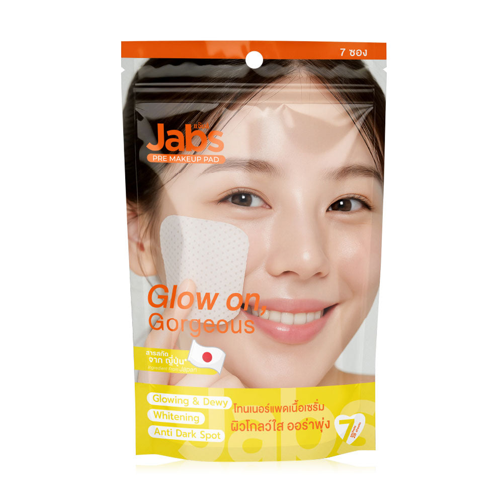 Jabs Weekly Toner Pad Glow On Gorgeous 7 Sachets