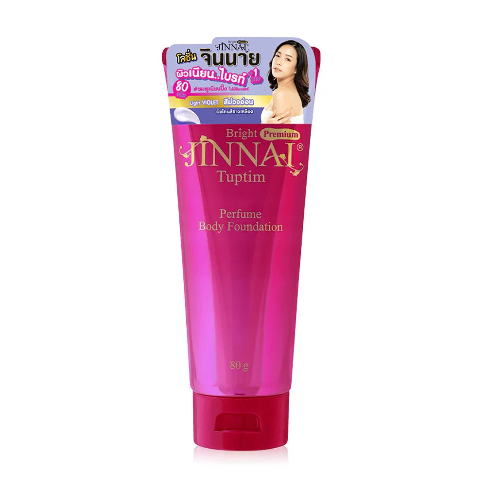 Jinnai Premium Pomegranate Perfume Body Foundation 80g - Light