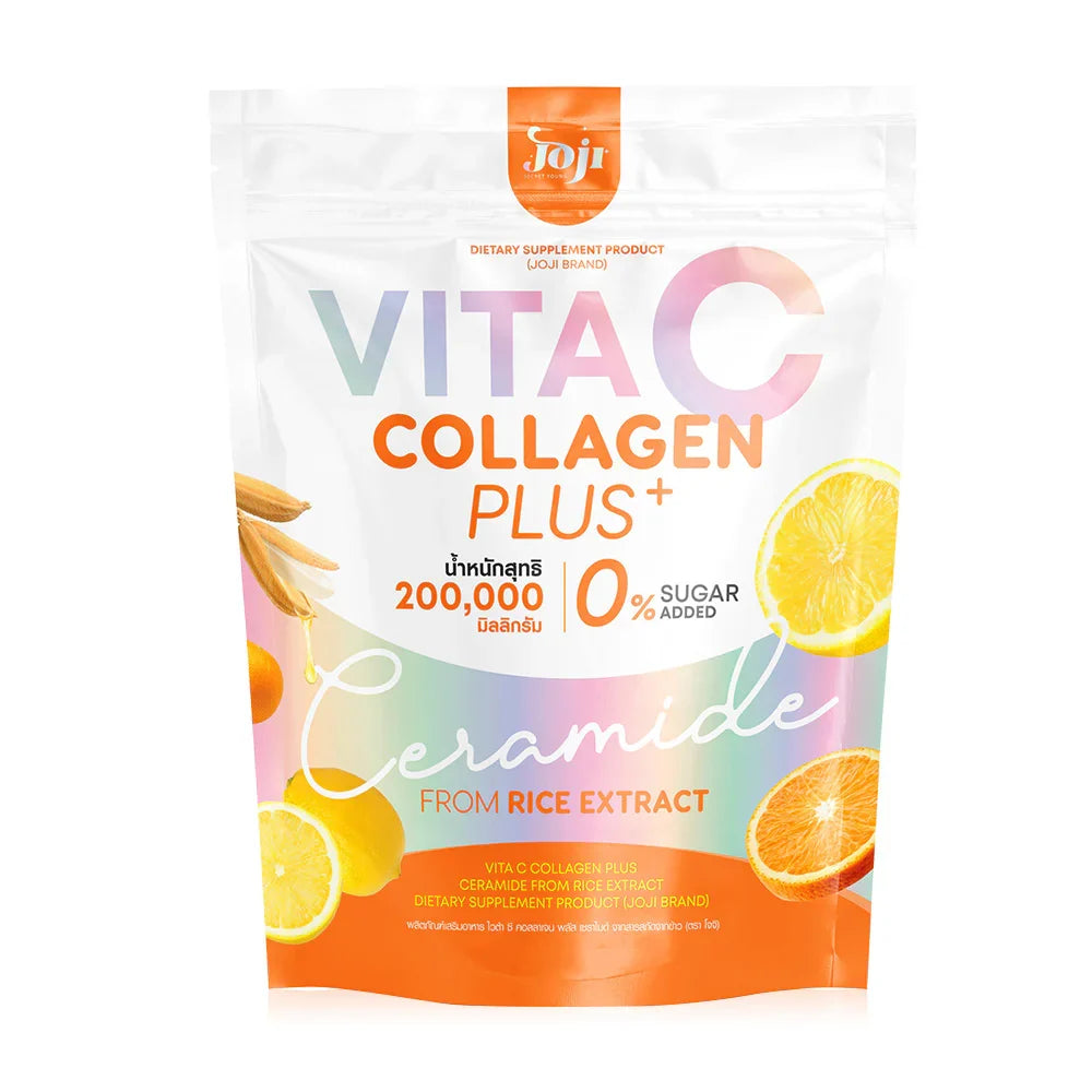JOJI Secret Young Vita C Collagen Plus + Ceramide From Rice Extract [20g x 10 Sachets]