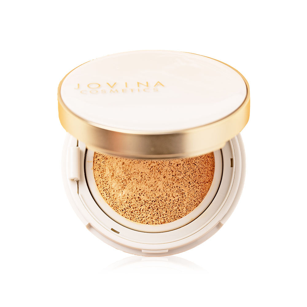 JOVINA COSMETICS Everyday Perfecting Cushion Long Wear SPF 25 PA+++ 15g - #02 Light Beige