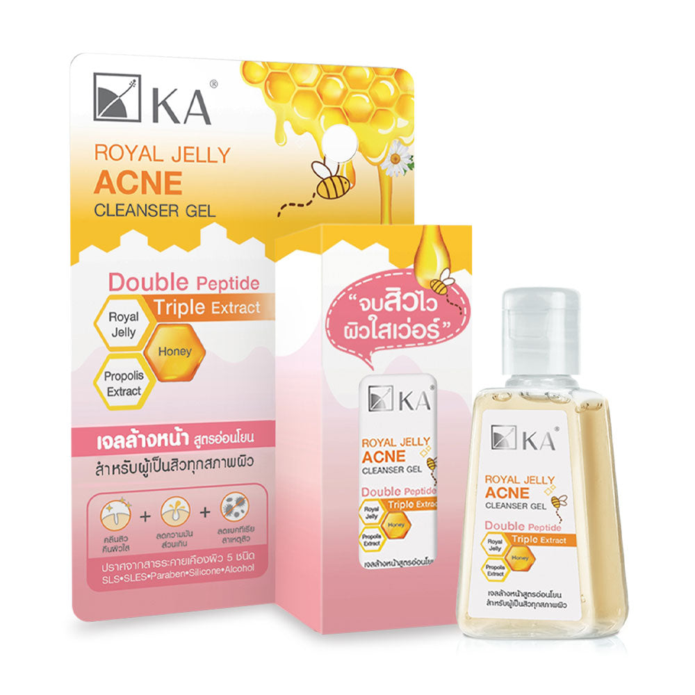KA Acne Cleanser Gel - Royal Jelly & Natural Extracts