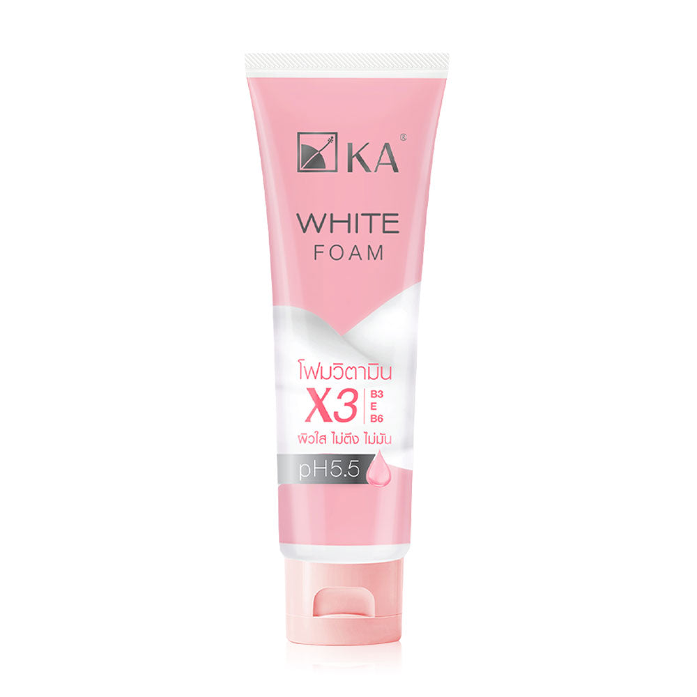 KA Facial Cleanser - Whitening Foam for Clear, Radiant Skin
